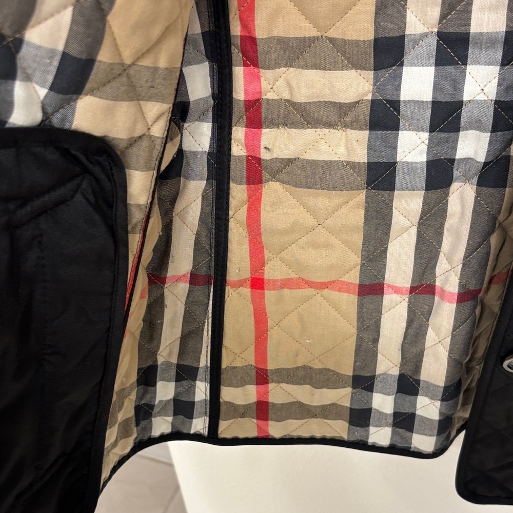 💝 🍀 Burberry ❤️🍀 Black Quilted Jacket - Picture 15 of 15